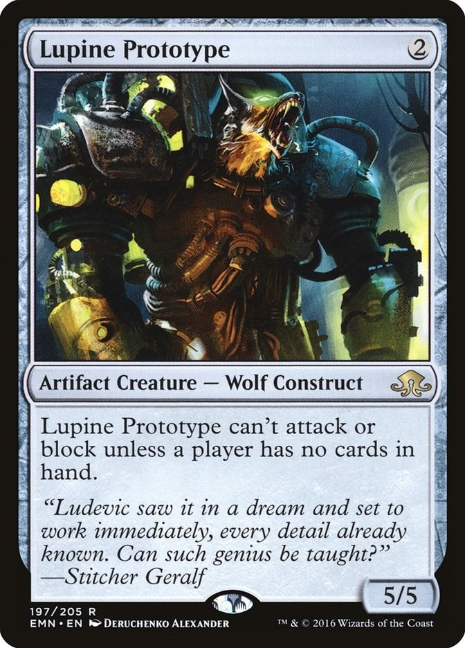 Image for Lupine Prototype (Eldritch Moon) (197) - Magic: The Gathering
