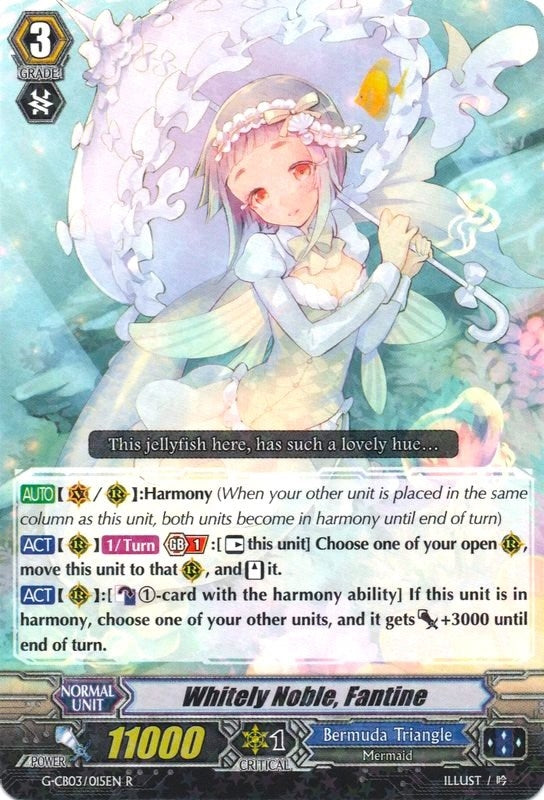 Image for Whitely Noble, Fantine (G-CB03: Blessing of Divas) (G-CB03/015EN) - Cardfight Vanguard
