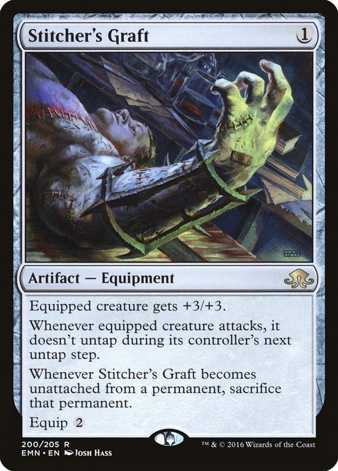 Image for Stitcher's Graft (Eldritch Moon) (200) - Magic: The Gathering