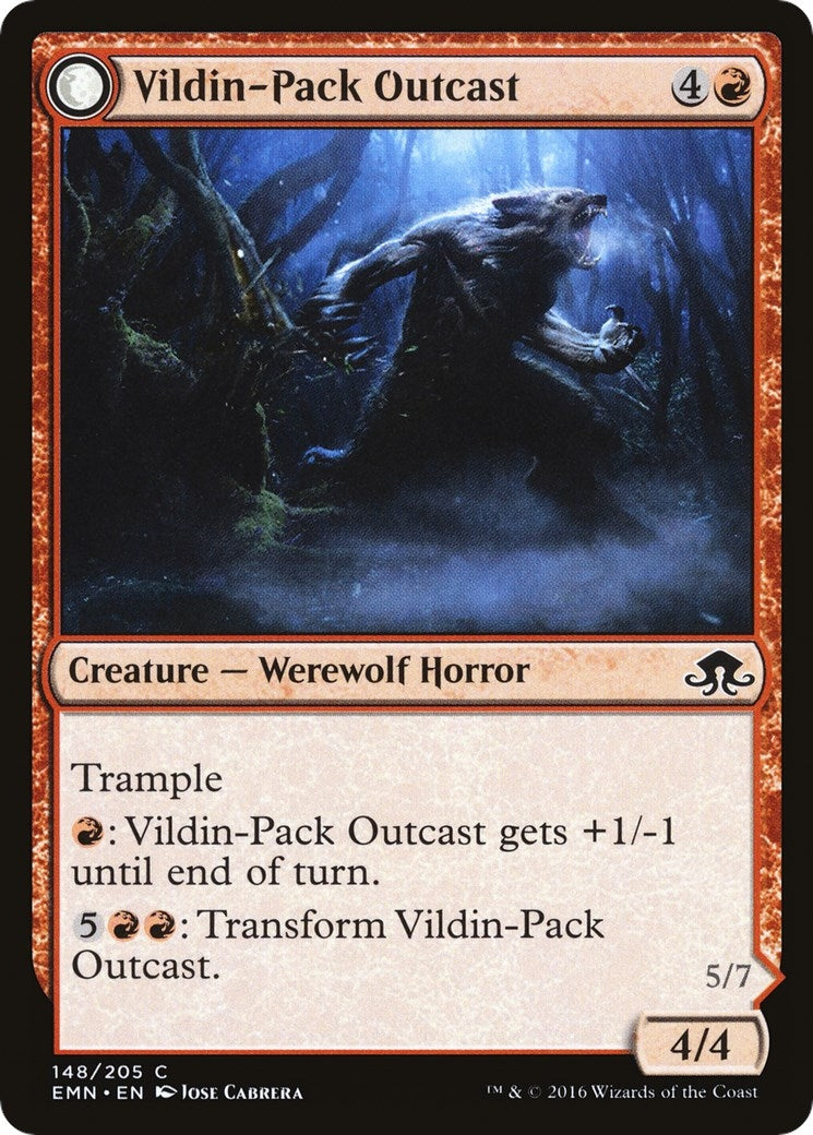 Image for Vildin-Pack Outcast (Eldritch Moon) (148) - Magic: The Gathering