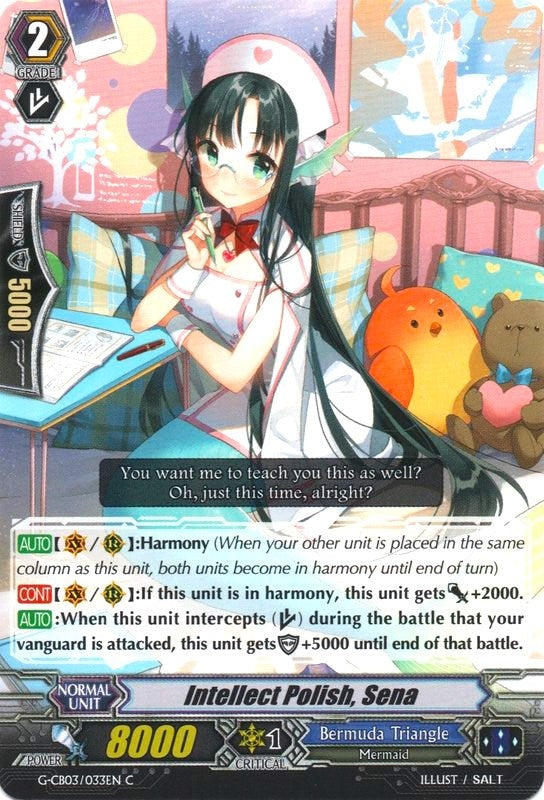 Image for Intellect Polish, Sena (G-CB03: Blessing of Divas) (G-CB03/033EN) - Cardfight Vanguard