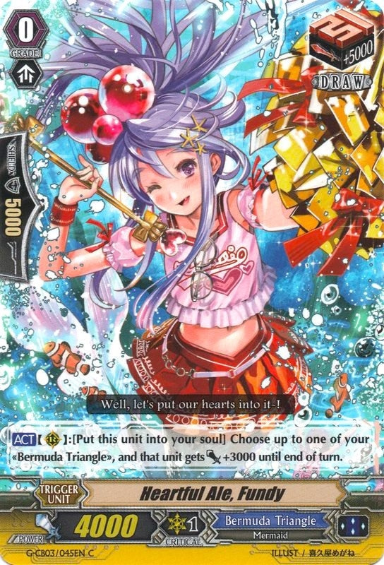 Image for Heartful Ale, Fundy (G-CB03: Blessing of Divas) (G-CB03/045EN) - Cardfight Vanguard