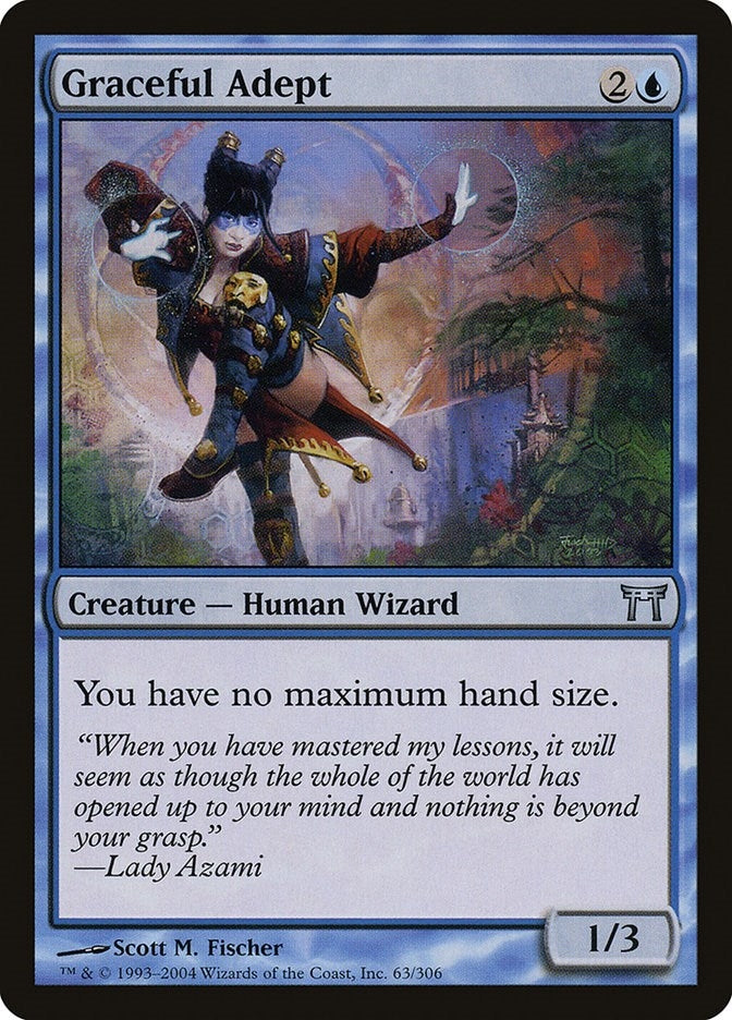 Image for Graceful Adept (Champions of Kamigawa) (63) - Magic: The Gathering