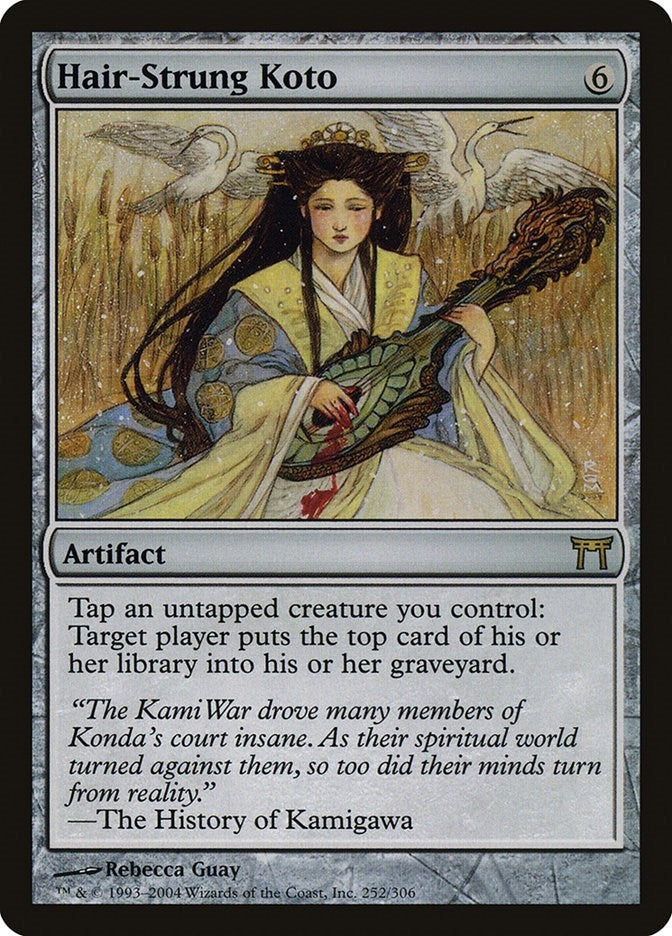 Image for Hair-Strung Koto (Champions of Kamigawa) (252) - Magic: The Gathering