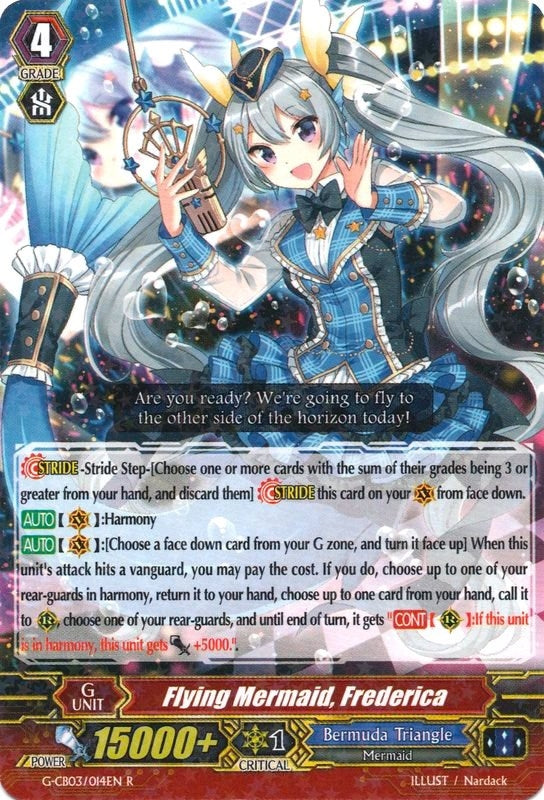 Image for Flying Mermaid, Frederica (G-CB03: Blessing of Divas) (G-CB03/014EN) - Cardfight Vanguard