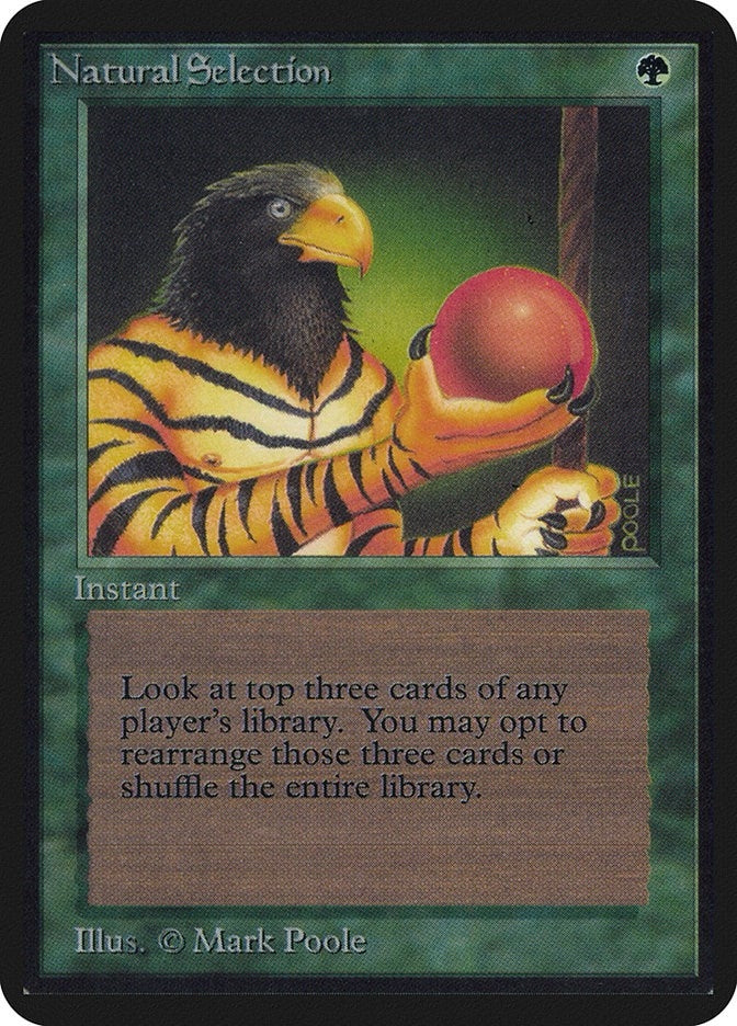Image for Natural Selection (Alpha Edition) - Magic: The Gathering