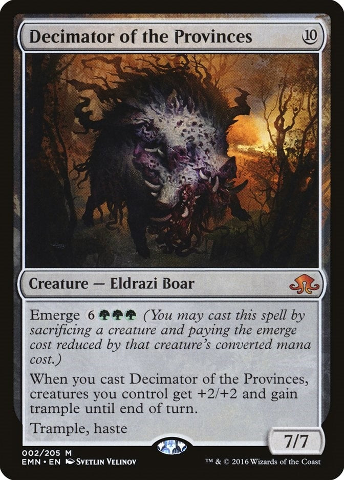 Image for Decimator of the Provinces (Eldritch Moon) (2) - Magic: The Gathering
