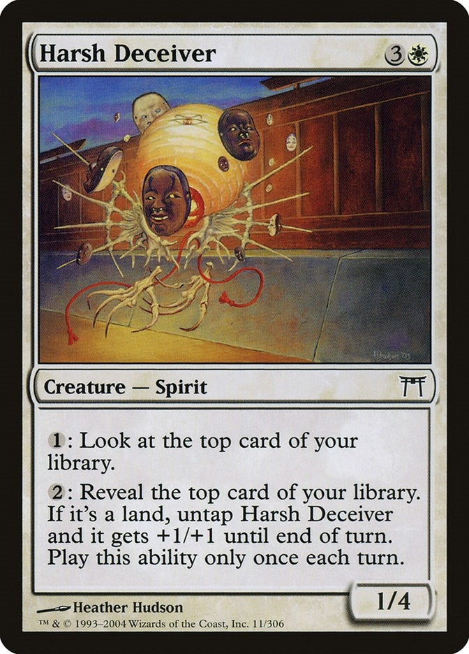 Image for Harsh Deceiver (Champions of Kamigawa) (11) - Magic: The Gathering