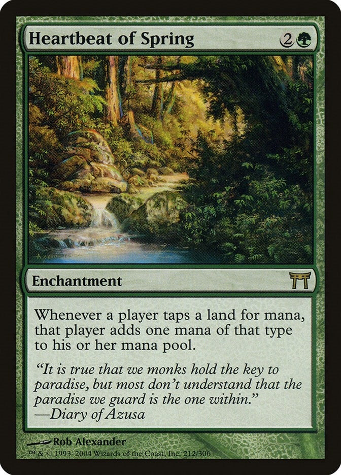 Image for Heartbeat of Spring (Champions of Kamigawa) (212) - Magic: The Gathering