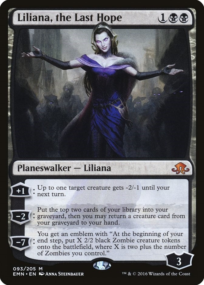 Image for Liliana, the Last Hope (Eldritch Moon) (93) - Magic: The Gathering