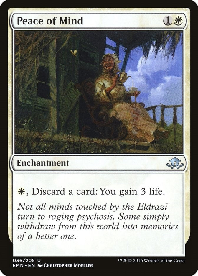 Image for Peace of Mind (Eldritch Moon) (36) - Magic: The Gathering