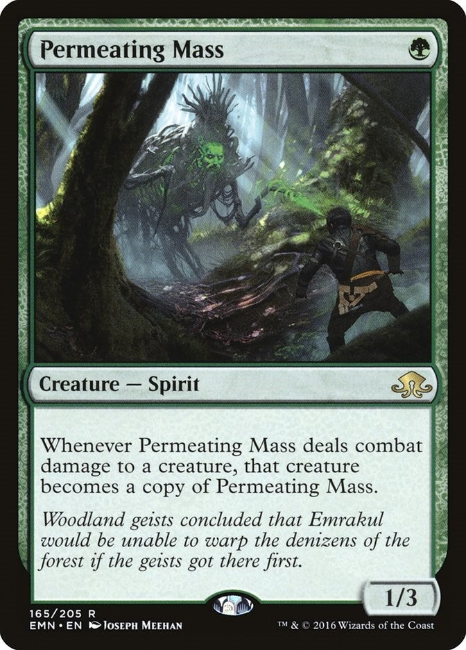 Image for Permeating Mass (Eldritch Moon) (165) - Magic: The Gathering