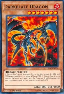 Image for Darkblaze Dragon (Structure Deck: Rise of the True Dragons) (SR02-EN006) - YuGiOh