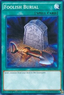 Image for Foolish Burial (Structure Deck: Rise of the True Dragons) (SR02-EN029) - YuGiOh