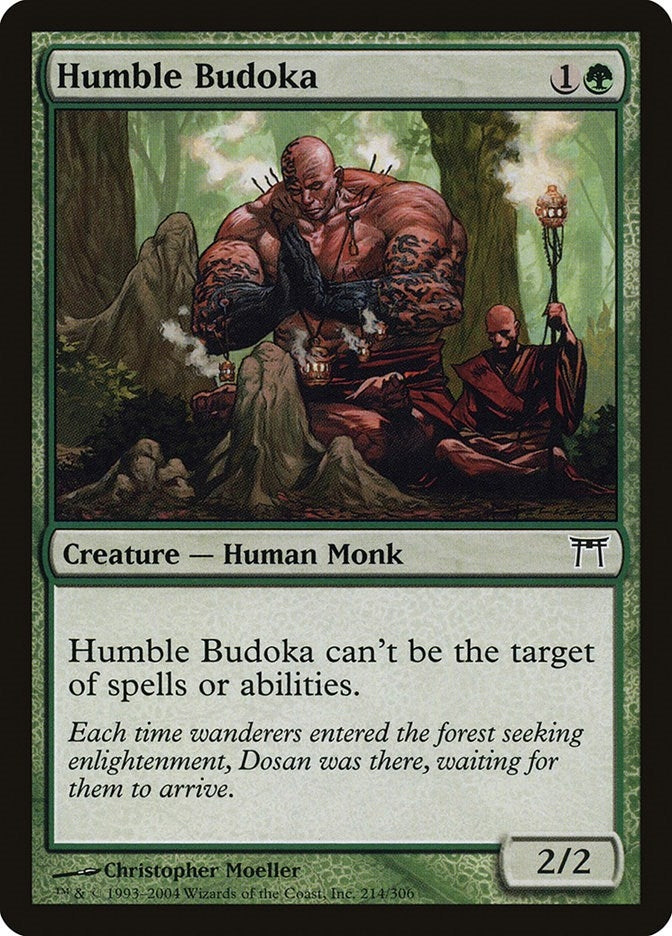 Image for Humble Budoka (Champions of Kamigawa) (214) - Magic: The Gathering