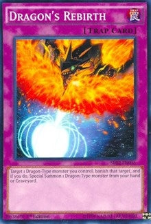 Image for Dragon's Rebirth (Structure Deck: Rise of the True Dragons) (SR02-EN035) - YuGiOh