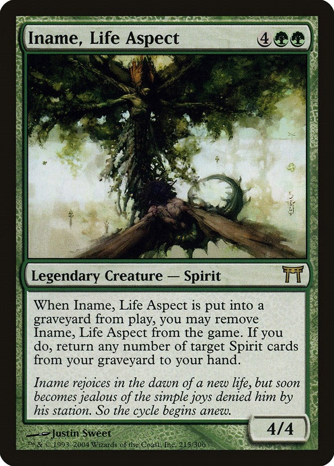 Image for Iname, Life Aspect (Champions of Kamigawa) (215) - Magic: The Gathering