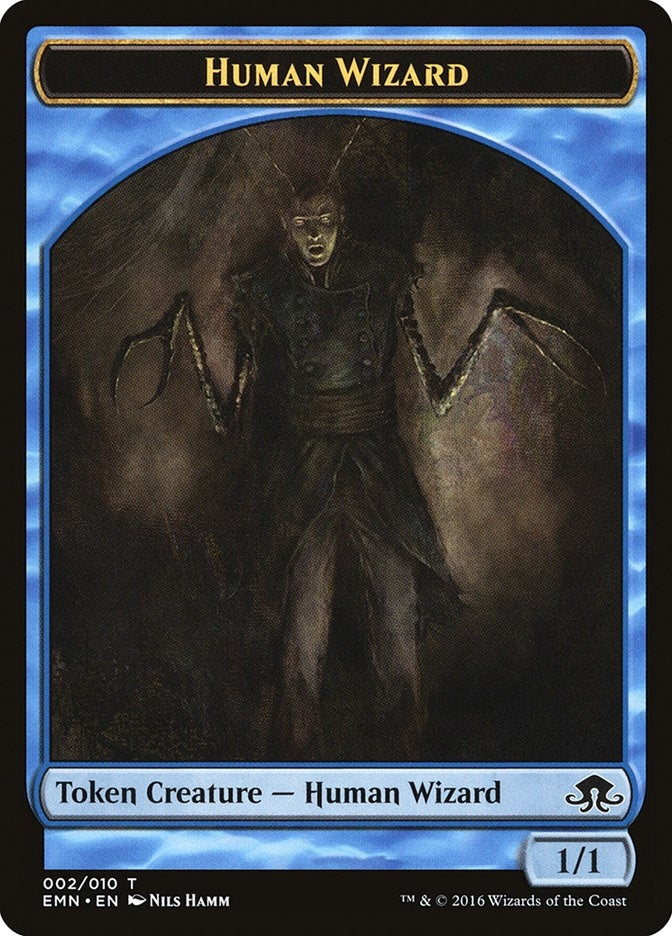 Image for Human Wizard Token (Eldritch Moon) (2) - Magic: The Gathering