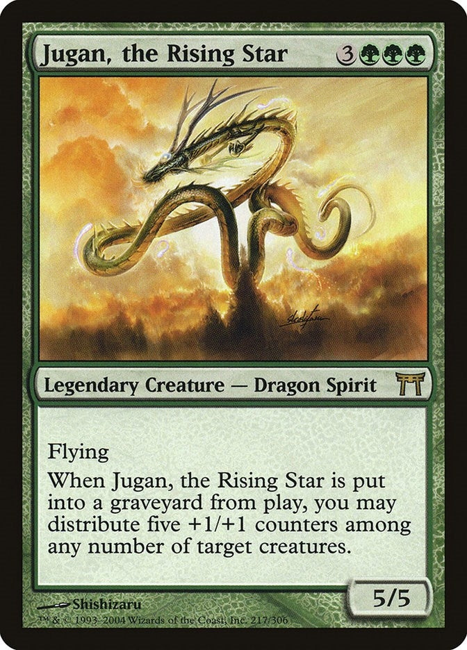 Image for Jugan, the Rising Star (Champions of Kamigawa) (217) - Magic: The Gathering