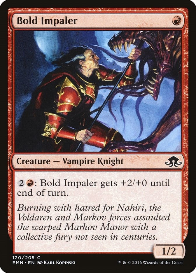 Image for Bold Impaler (Eldritch Moon) (120) - Magic: The Gathering