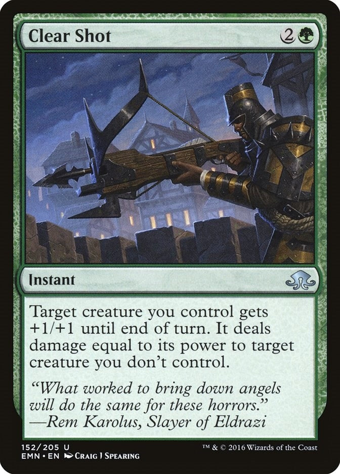 Image for Clear Shot (Eldritch Moon) (152) - Magic: The Gathering