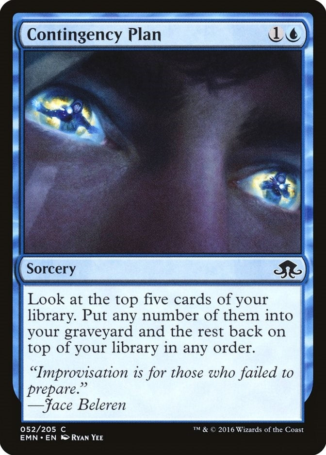 Image for Contingency Plan (Eldritch Moon) (52) - Magic: The Gathering