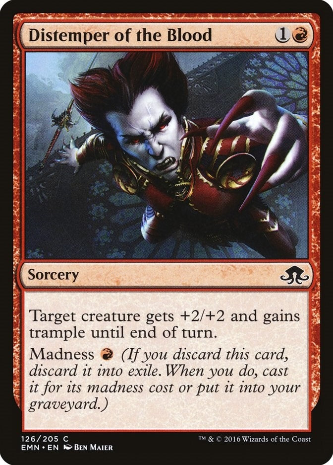 Image for Distemper of the Blood (Eldritch Moon) (126) - Magic: The Gathering