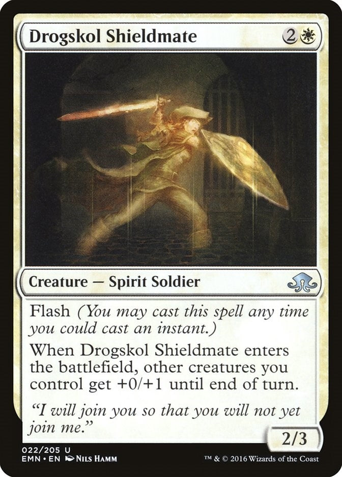 Image for Drogskol Shieldmate (Eldritch Moon) (22) - Magic: The Gathering