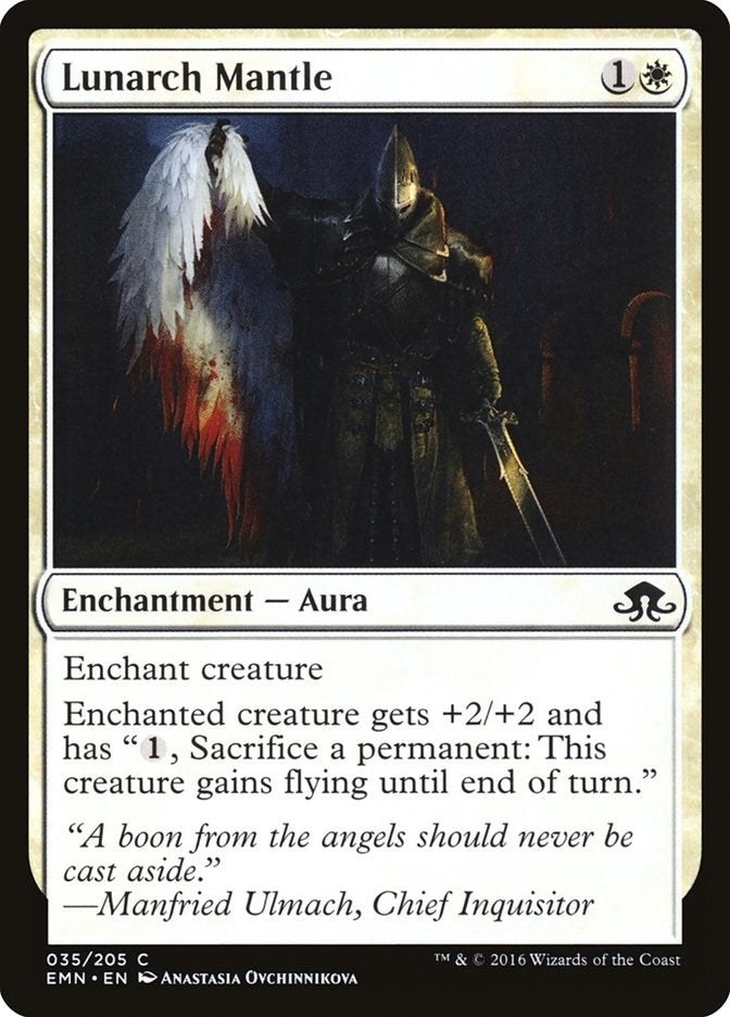 Image for Lunarch Mantle (Eldritch Moon) (35) - Magic: The Gathering