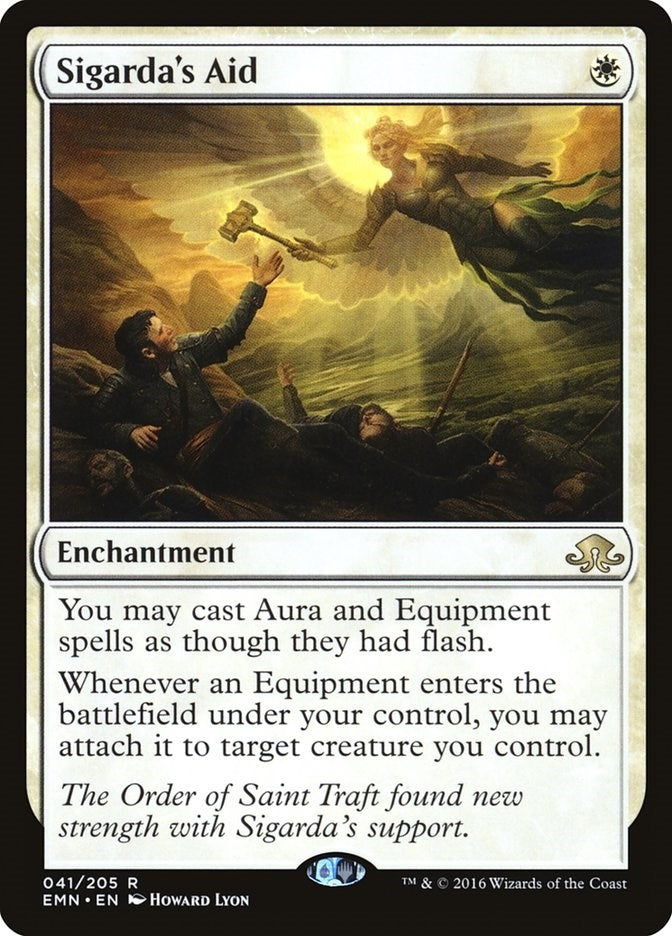 Image for Sigarda's Aid (Eldritch Moon) (41) - Magic: The Gathering