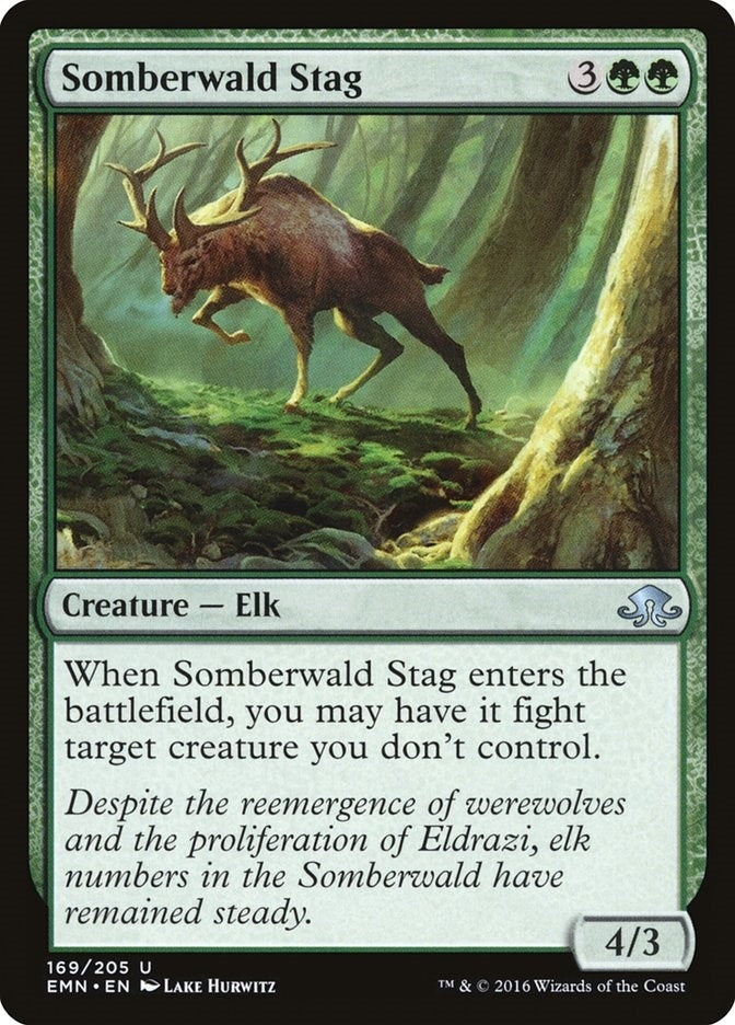 Image for Somberwald Stag (Eldritch Moon) (169) - Magic: The Gathering