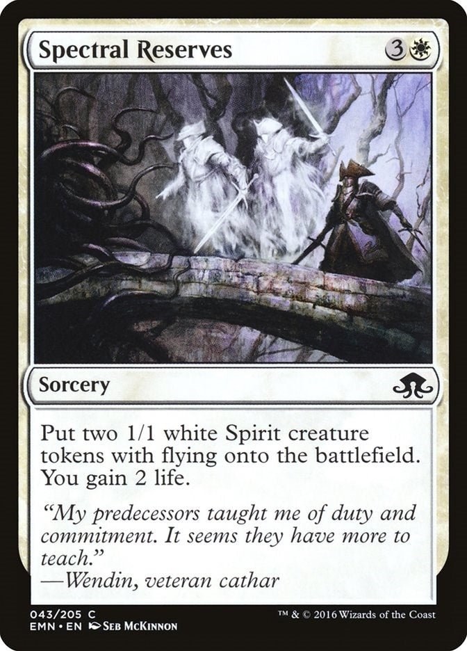 Image for Spectral Reserves (Eldritch Moon) (43) - Magic: The Gathering