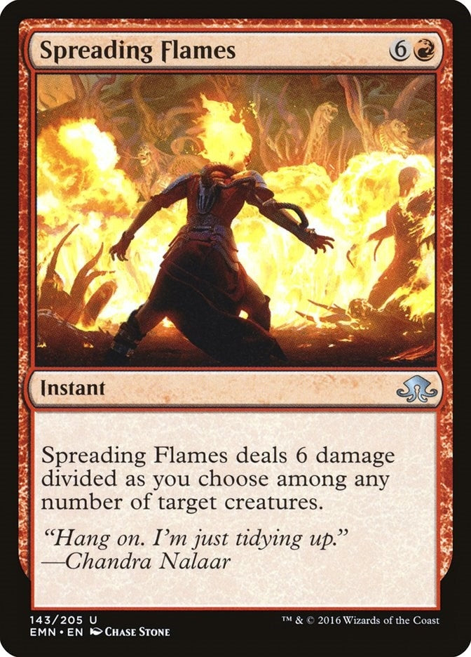 Image for Spreading Flames (Eldritch Moon) (143) - Magic: The Gathering