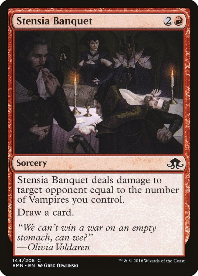 Image for Stensia Banquet (Eldritch Moon) (144) - Magic: The Gathering