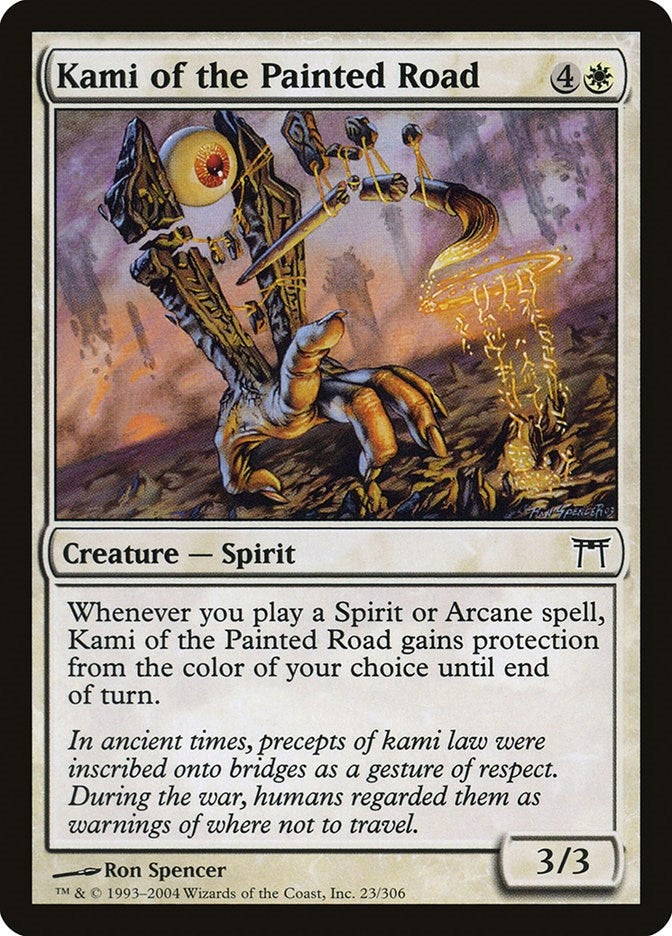 Image for Kami of the Painted Road (Champions of Kamigawa) (23) - Magic: The Gathering