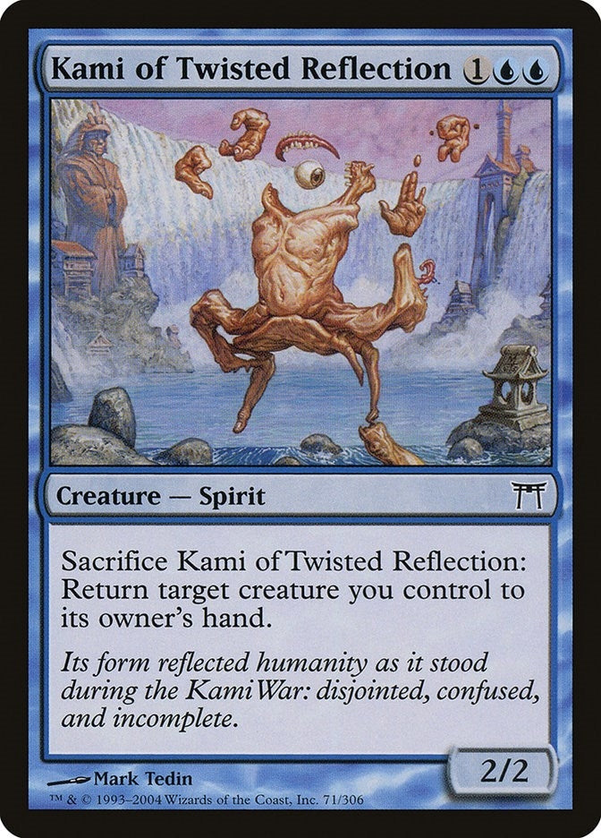 Image for Kami of Twisted Reflection (Champions of Kamigawa) (71) - Magic: The Gathering