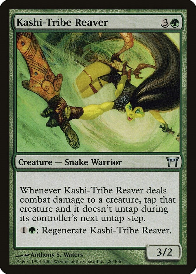 Image for Kashi-Tribe Reaver (Champions of Kamigawa) (220) - Magic: The Gathering
