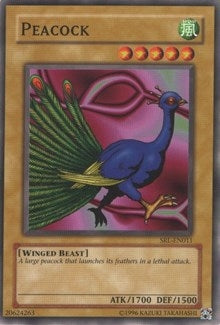 Image for Peacock (Spell Ruler) (SRL-011) - YuGiOh