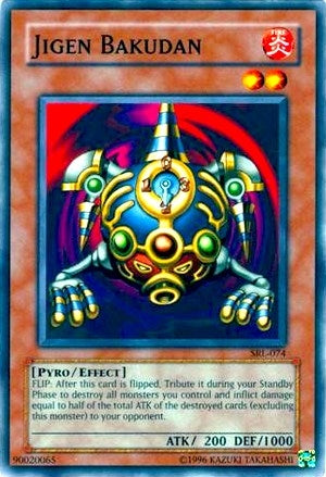 Image for Jigen Bakudan (Spell Ruler) (SRL-074) - YuGiOh