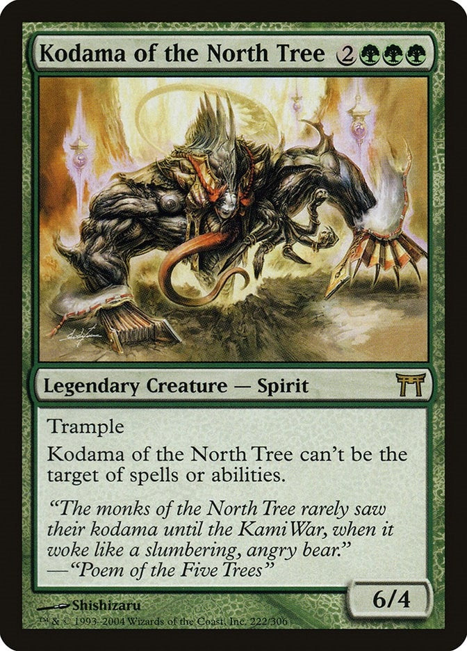 Image for Kodama of the North Tree (Champions of Kamigawa) (222) - Magic: The Gathering