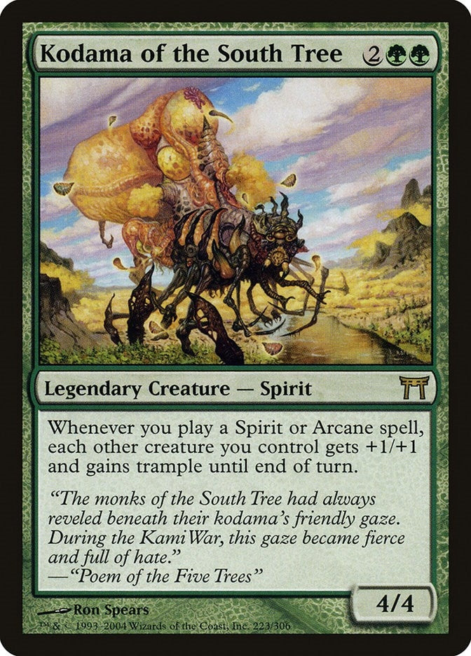 Image for Kodama of the South Tree (Champions of Kamigawa) (223) - Magic: The Gathering