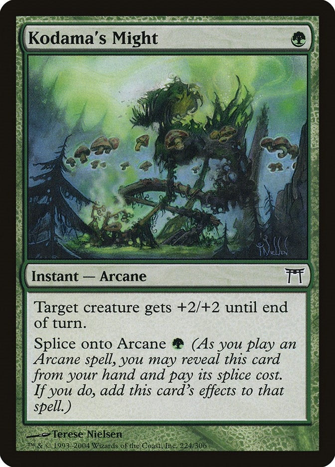 Image for Kodama's Might (Champions of Kamigawa) (224) - Magic: The Gathering