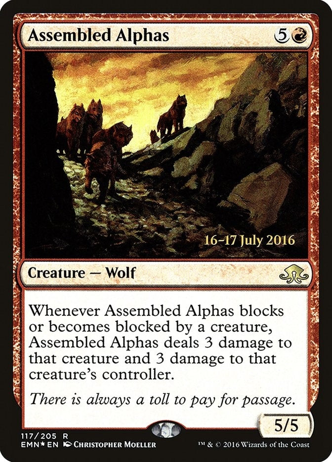 Image for Assembled Alphas (Prerelease Cards) (117) - Magic: The Gathering