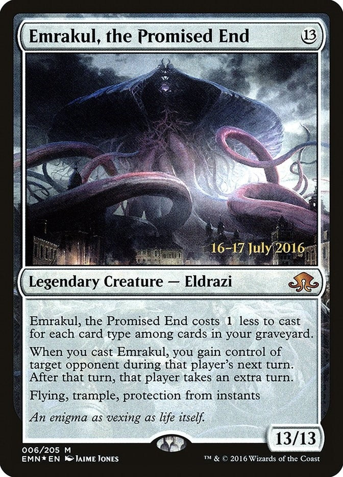 Image for Emrakul, the Promised End (Prerelease Cards) (6) - Magic: The Gathering