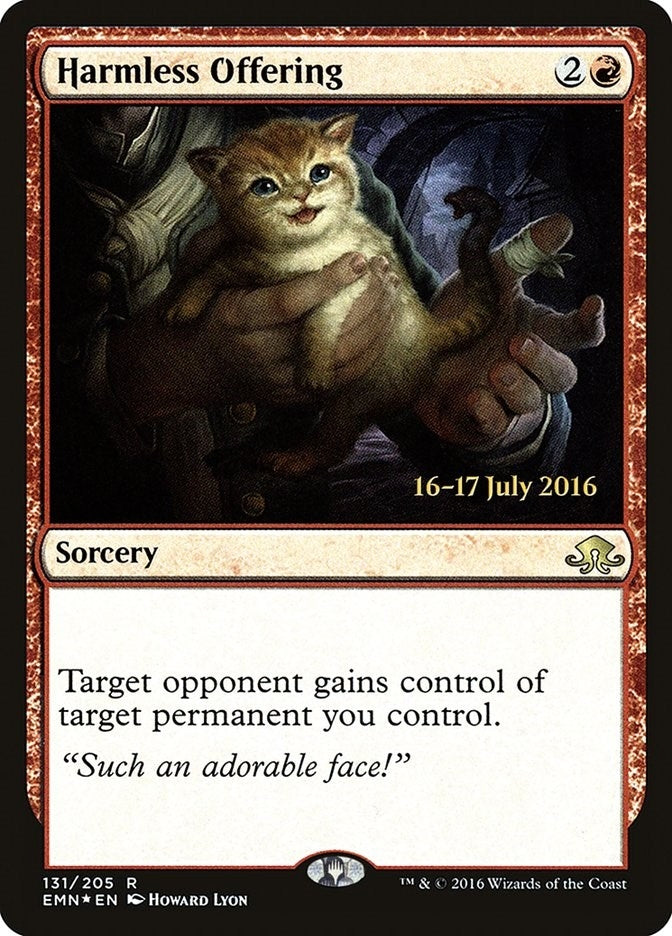 Image for Harmless Offering (Prerelease Cards) (131) - Magic: The Gathering
