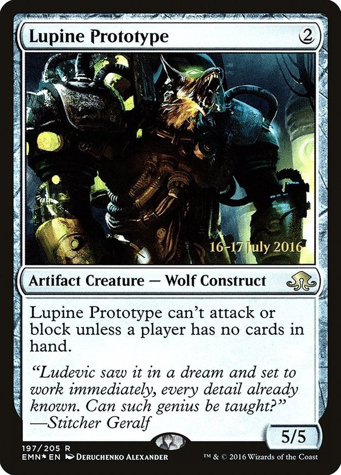 Image for Lupine Prototype (Prerelease Cards) (197) - Magic: The Gathering