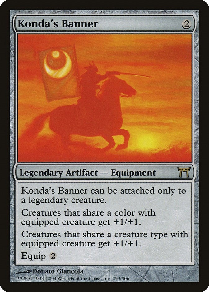 Image for Konda's Banner (Champions of Kamigawa) (259) - Magic: The Gathering