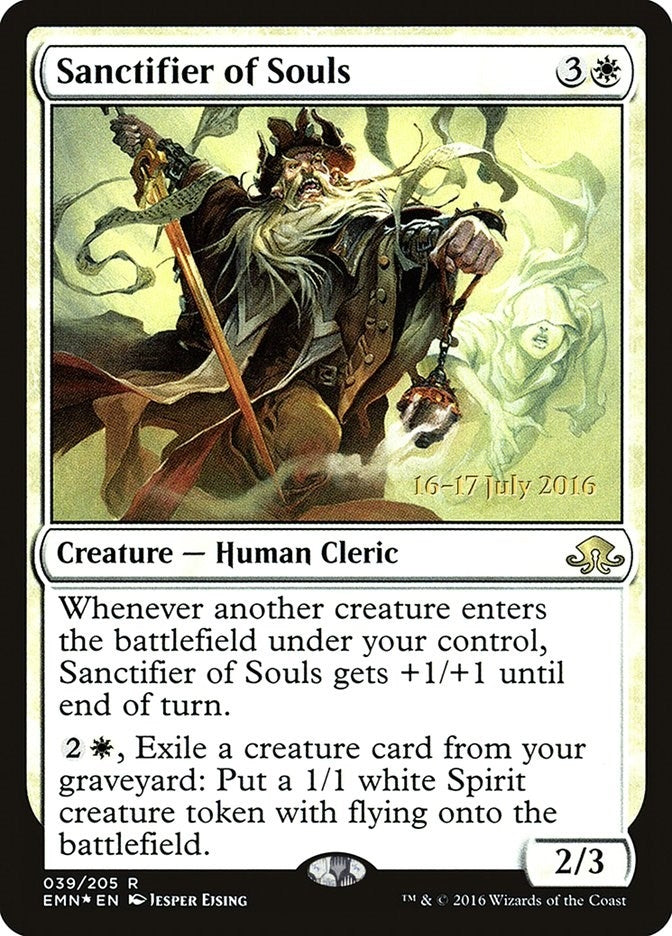 Image for Sanctifier of Souls (Prerelease Cards) (39) - Magic: The Gathering