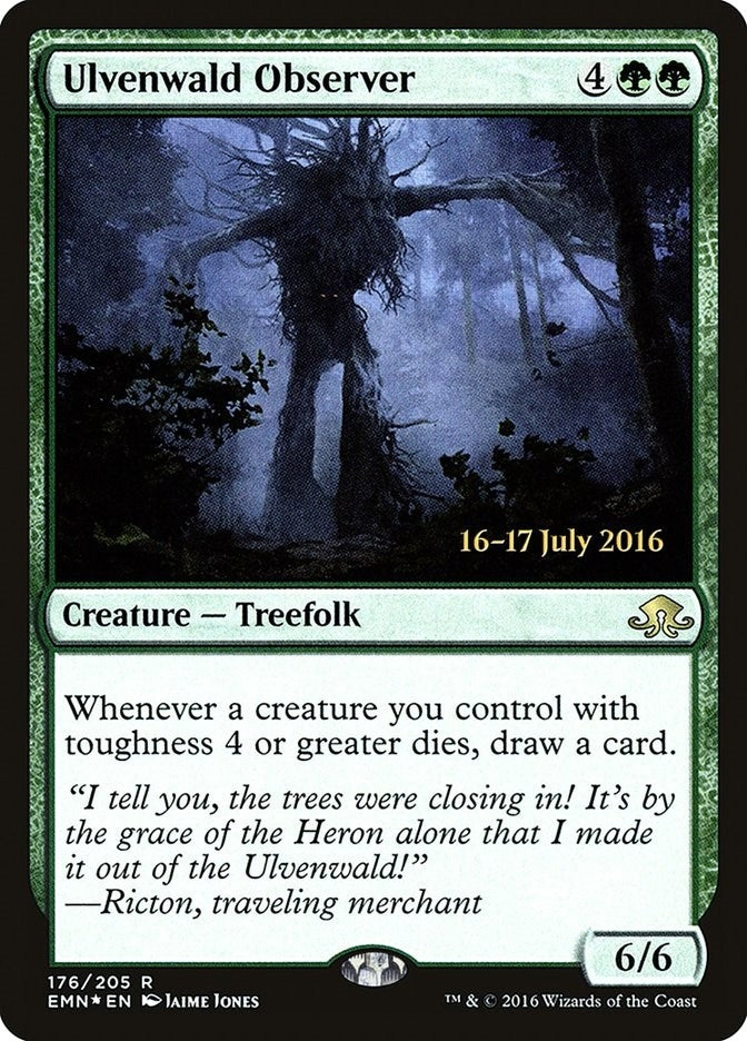 Image for Ulvenwald Observer (Prerelease Cards) (176) - Magic: The Gathering