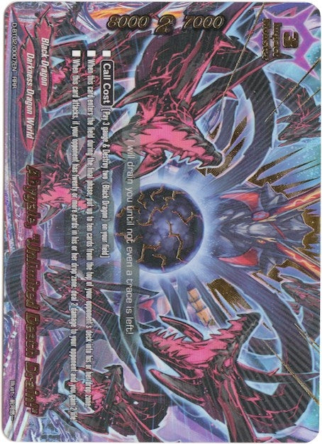 Image for Abygale, "Unlimited Death Drain!" (Roar! Invincible Dragon!!) (D-BT02/0007EN) - Future Card BuddyFight